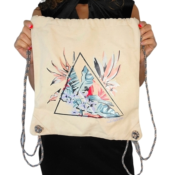Dakine 365 Canvas Tote Bag 13x14 Creme Print main image 4